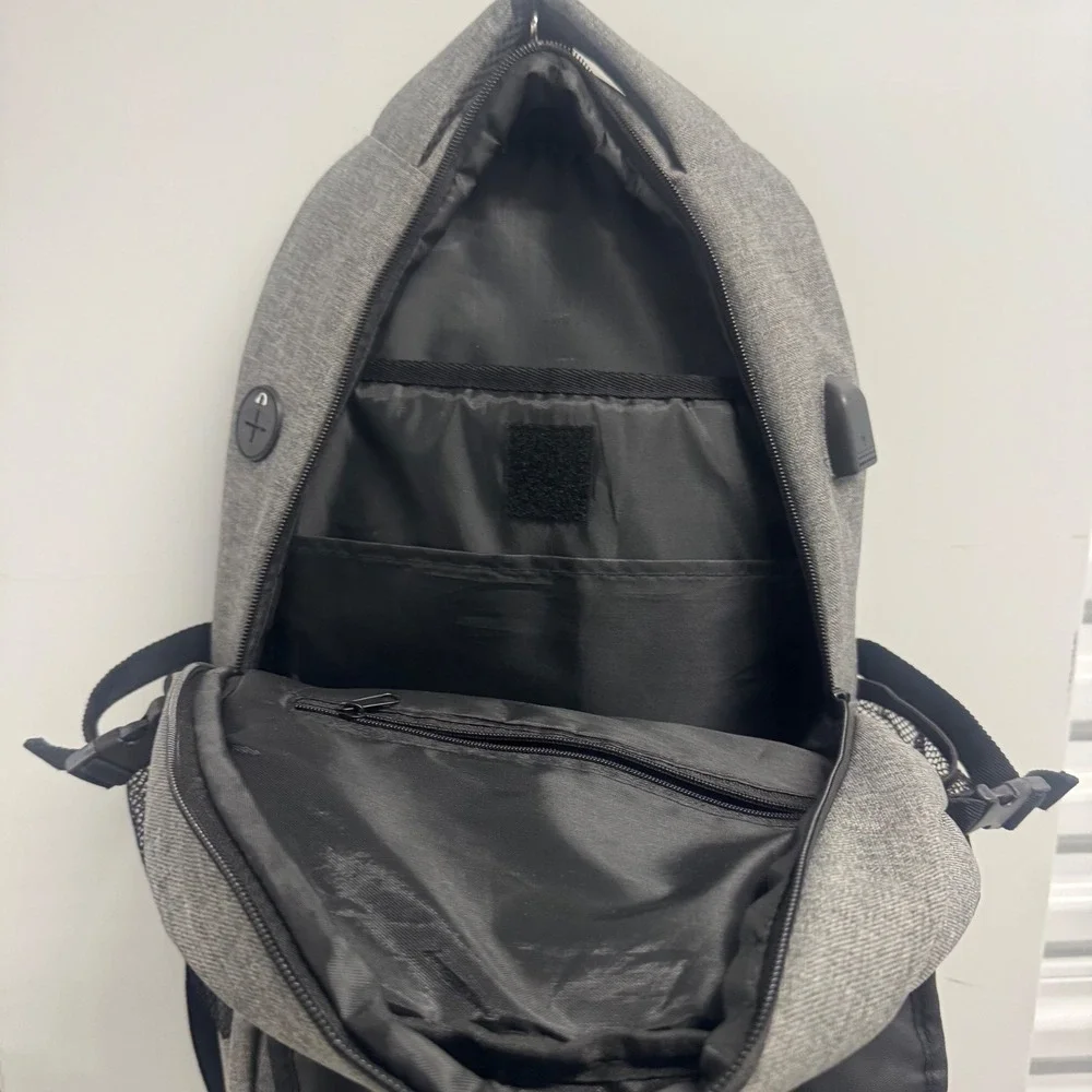 UFC Jose Cuervo Gray Tech Backpack with USB Charging Port MMA Promo Bag